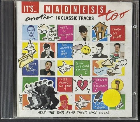 Madness – It's... Madness Too (Another 16 Classic Tracks) (CD, Compilation, Reissue, Virgin VIP CD VIP 117, UK)