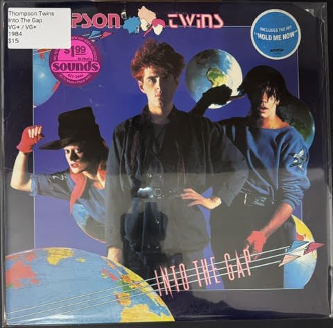 Thompson Twins – Into The Gap (Vinyl LP, 1984, Arista AL 8-8200, Indianapolis Pressing, 1st Cover, Wrong Track Listing)