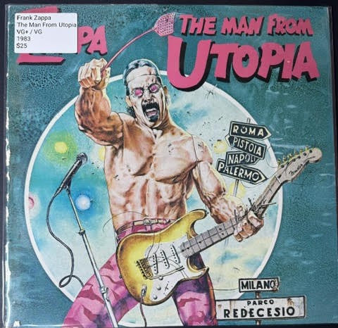 Frank Zappa – The Man From Utopia (Vinyl LP, 1983, Barking Pumpkin Records FW 38403, Pitman Pressing, Variant 8)