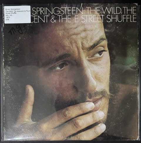 Bruce Springsteen – The Wild, The Innocent & The E Street Shuffle (LP, Album, Pitman Pressing, 1973, Columbia KC 32432)