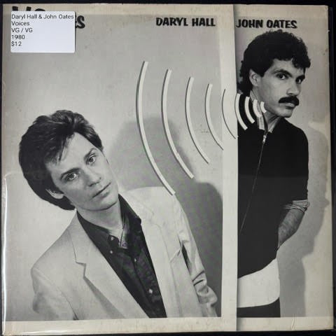 Daryl Hall & John Oates – Voices (LP, Album, Repress, Indianapolis Pressing, 1980, RCA Victor AQL1-3646)