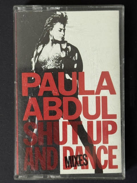 Paula Abdul – Shut Up And Dance (The Dance Mixes) (Cassette, 1990, Virgin 91362-4, SR, Dolby HX Pro)
