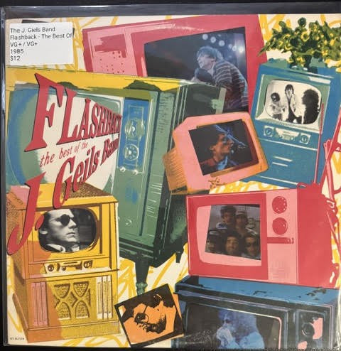 The J. Geils Band – Flashback - The Best Of J. Geils Band (Vinyl LP, 1985, EMI America ST-517174, US Columbia House Club Edition, Carrollton Pressing)
