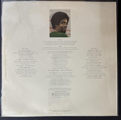 Stanley Clarke – School Days (LP, 1976, Nemperor Records NE 439, Presswell Pressing, Stan Ricker Cut)