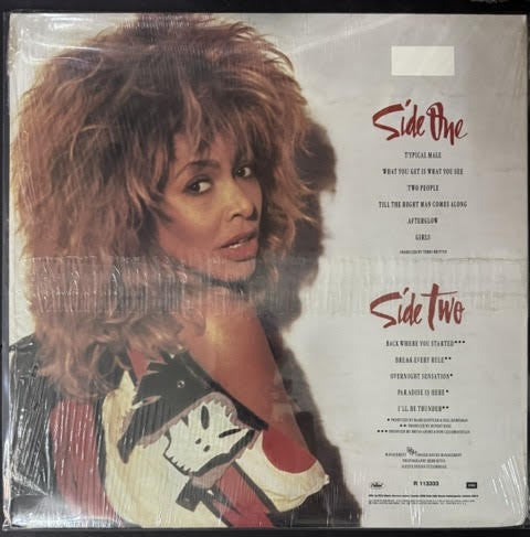 Tina Turner – Break Every Rule (Vinyl, 1986, Capitol PJ-12530, BMG Direct / RCA Music Service Club Edition)