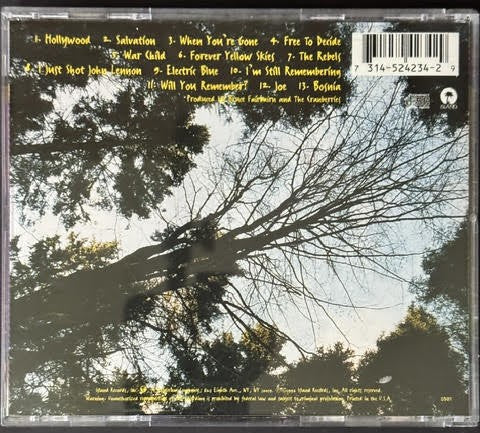 The Cranberries – To The Faithful Departed (CD, 1996, Island Records 314-524 234-2, US PMDC Pressing)