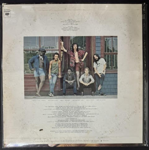 Bruce Springsteen – The Wild, The Innocent & The E Street Shuffle (LP, Album, Pitman Pressing, 1973, Columbia KC 32432)