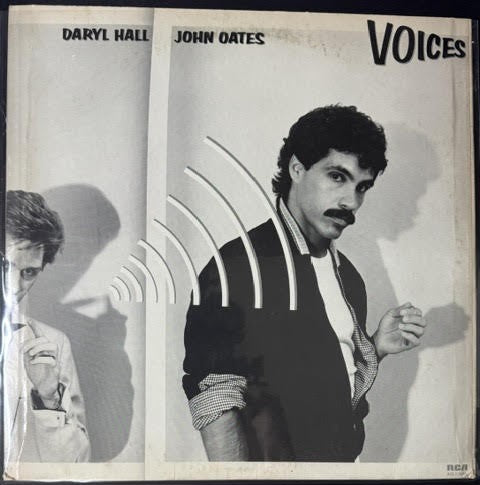 Daryl Hall & John Oates – Voices (LP, Album, Repress, Indianapolis Pressing, 1980, RCA Victor AQL1-3646)
