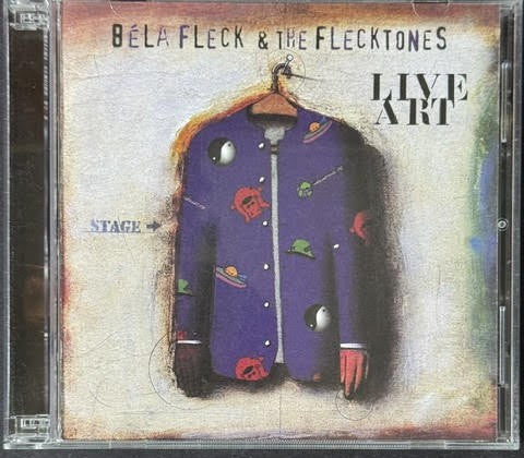 Béla Fleck & The Flecktones – Live Art (2-CD, Warner Bros. 9 46247-2, Cinram Olyphant Repress)