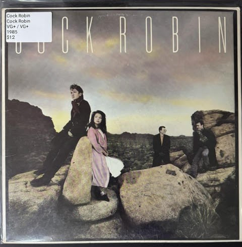 Cock Robin – Cock Robin (Vinyl LP, 1985, Columbia BFC 39582, Pitman Pressing)