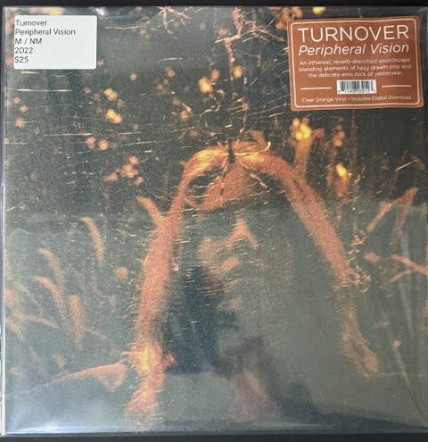 Turnover – Peripheral Vision (LP, 2022, Run For Cover Records RFC122, Clear Orange Vinyl Reissue)