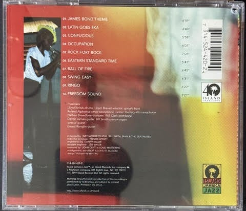 The Skatalites – Ball Of Fire (CD, 1997, Island Jamaica Jazz 314-524 420-2, US, PMDC Pressing)