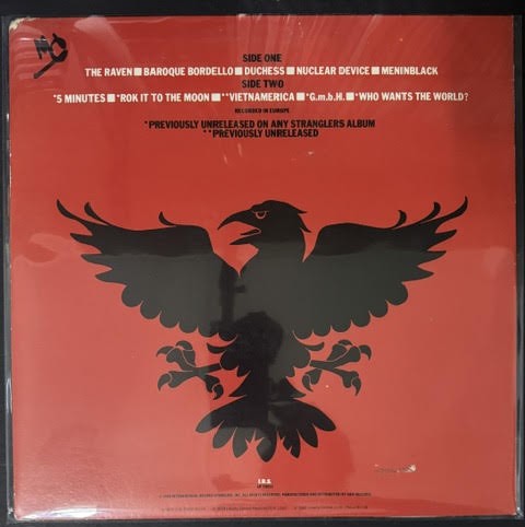 The Stranglers – IV (Vinyl LP, 1980, I.R.S. Records SP 70011, Compilation, Santa Maria Pressing)