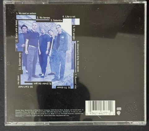 Schleprock – (America's) Dirty Little Secret (CD, 1996, Warner Bros. Records 9 46277-2)