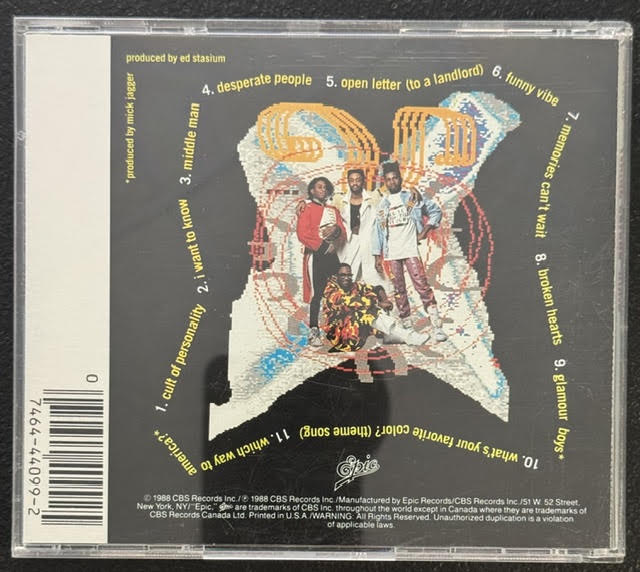 Living Colour – Vivid (CD, 1988, Epic EK 44099)