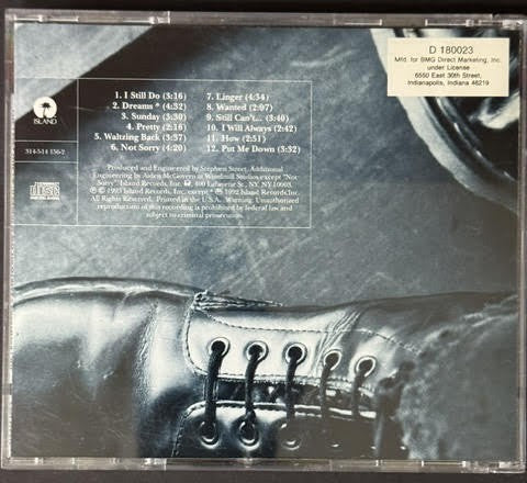 The Cranberries – Everybody Else Is Doing It, So Why Can't We? (CD, 1993, Island Records 314-514 156-2, BMG Club Edition D180023)