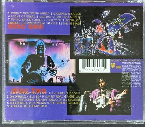 Béla Fleck & The Flecktones – Live Art (2-CD, Warner Bros. 9 46247-2, Cinram Olyphant Repress)