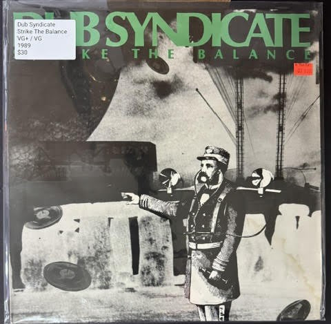 Dub Syndicate – Strike The Balance (LP, 1989, On-U Sound ON-U LP47, MPO Pressing, Townhouse DMM)