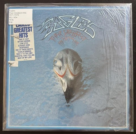 Eagles – Their Greatest Hits 1971-1975 (LP, Compilation, 1976, Asylum Records 6E-105, Specialty Pressing, Embossed Cover)