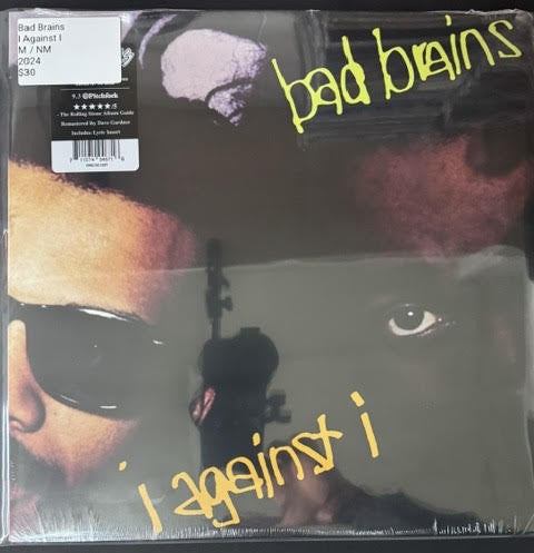 Bad Brains – I Against I (Vinyl LP, 2024, Bad Brains Records ORGM-2187, Reissue, Remastered)