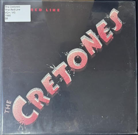 The Cretones – Thin Red Line (LP, Album, Specialty Pressing, 1980, Planet – P-5)