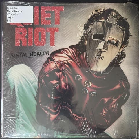 Quiet Riot – Metal Health (Vinyl LP, 1983, Pasha FZ 38443, Pitman Pressing, Sterling Cut)