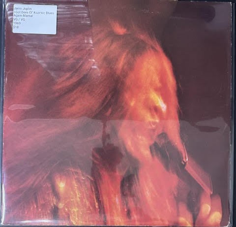 Janis Joplin – I Got Dem Ol’ Kozmic Blues Again Mama! (LP, Album, Pitman Pressing, 1969, Columbia KCS 9913)