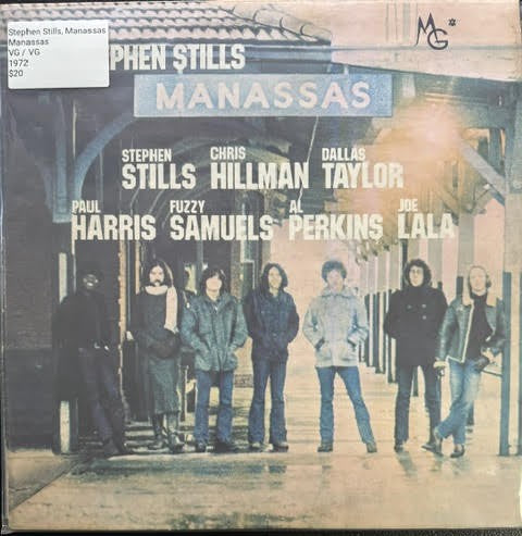 Stephen Stills, Manassas – Manassas (2×LP, 1972, Atlantic SD 2-903, Stereo, CP / Pitman Pressing, Auto-Coupled)