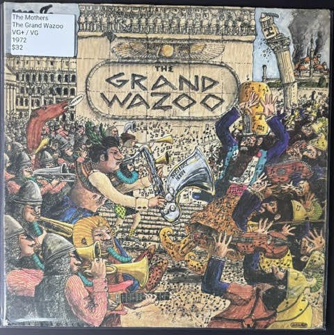 The Mothers – The Grand Wazoo (Vinyl, 1972, Bizarre Records / Reprise Records MS 2093, Pitman Pressing)