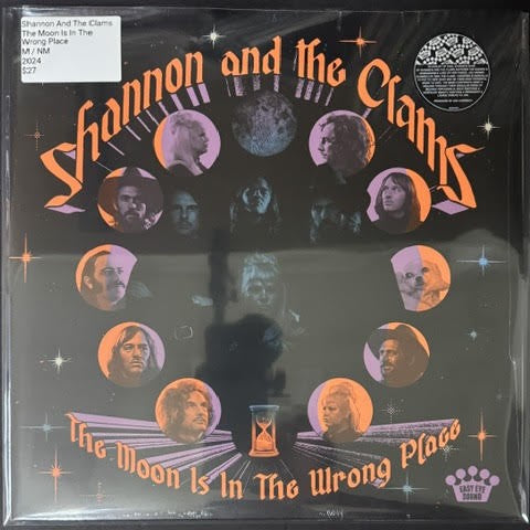 Shannon And The Clams – The Moon Is In The Wrong Place (LP, 2024, Easy Eye Sound EES-035, Black Vinyl)