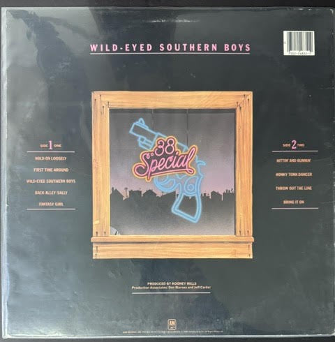 .38 Special – Wild-Eyed Southern Boys (Vinyl LP, 1980, A&M SP-4835, Columbia House Club Edition, Pitman Pressing)