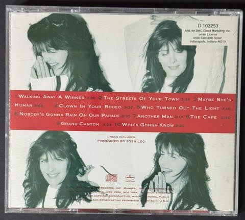 Kathy Mattea – Walking Away A Winner (CD, 1994, Mercury 314-518 852-2, BMG Club Edition)