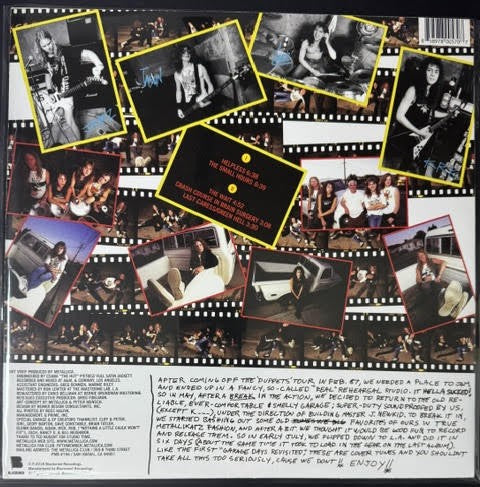 Metallica – The $5.98 E.P. – Garage Days Re-Revisited (12-Inch EP, Remastered, 180-Gram Vinyl, 2018, Blackened BLCKND036R-1)