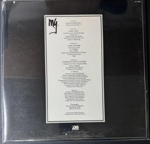 Emerson, Lake & Palmer – Works (Volume 1) (2-LP, Album, Stereo, Presswell Pressing, 1977, Atlantic SD 2-7000)
