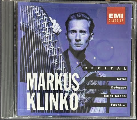 Markus Klinko – Recital: Musique Française Pour Harpe (CD, 1992, EMI Classics, BMG Direct D 101319)
