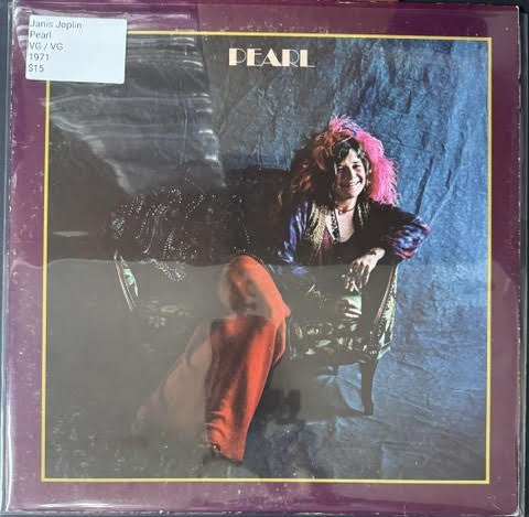 Janis Joplin – Pearl (LP, Album, Stereo, Pitman Pressing, 1971, Columbia KC 30322)