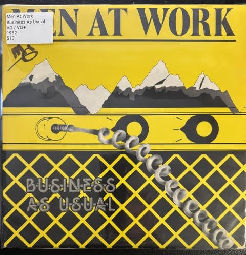 Men At Work – Business As Usual (LP, 1982, Columbia FC 37978, K Disc / John Golden Mastering)