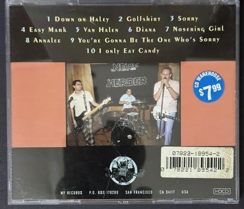 Nerf Herder – Nerf Herder (CD, HDCD, 1996, My Records 8052-2)
