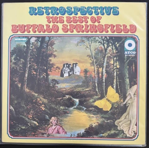 Buffalo Springfield – Retrospective - The Best Of Buffalo Springfield (Vinyl, LP, Compilation, Club Edition, CRC, Carrollton Pressing, ATCO Records SD 38-105)