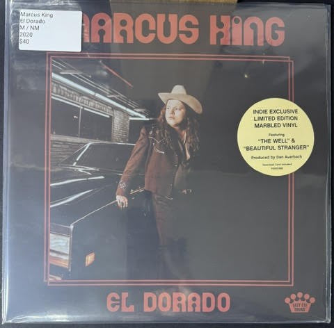 Marcus King – El Dorado (LP, Limited Edition, Orange Marbled, 2020, Easy Eye Sound / Fantasy FAN00535)