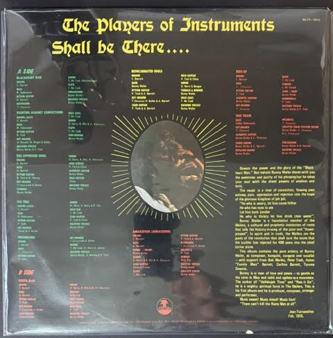 Bunny Wailer – Blackheart Man (LP, Mango MLPS-9415, Gatefold, Hauppauge Pressing)
