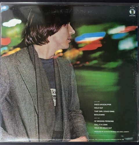 Jackson Browne – Hold Out (Vinyl LP, 1980, Asylum 5E-511, Columbia House Club Edition, Pitman Pressing)