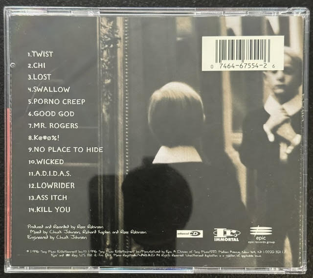 Korn – Life Is Peachy (CD, Album, 1996, Immortal/Epic)