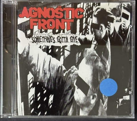Agnostic Front – Something's Gotta Give (CD, 1998, Epitaph 86536-2, US)