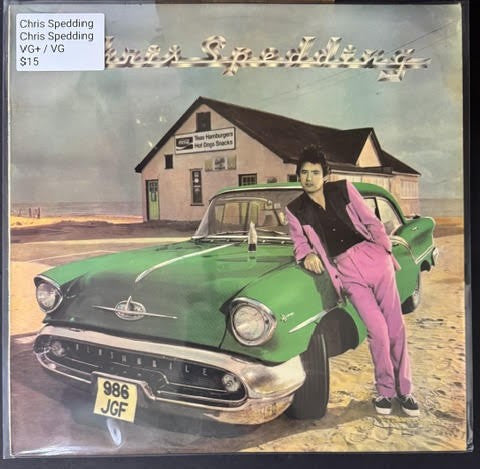 Chris Spedding – Chris Spedding (LP, Reissue, RAK SRAK 519, UK Pressing, Abbey Road Mastering)