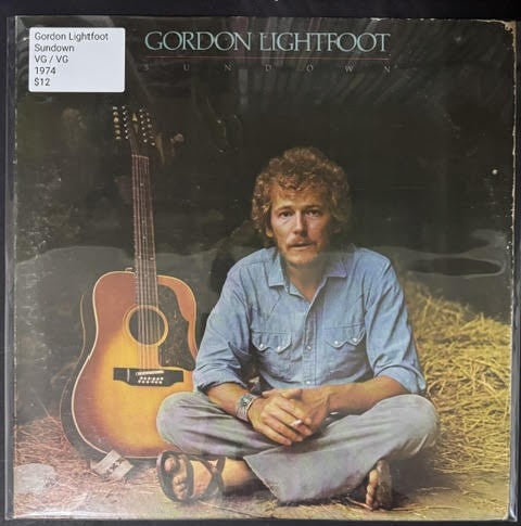 Gordon Lightfoot – Sundown (Vinyl LP, 1974, Reprise Records MS 2177, Stereo, Pitman Pressing)