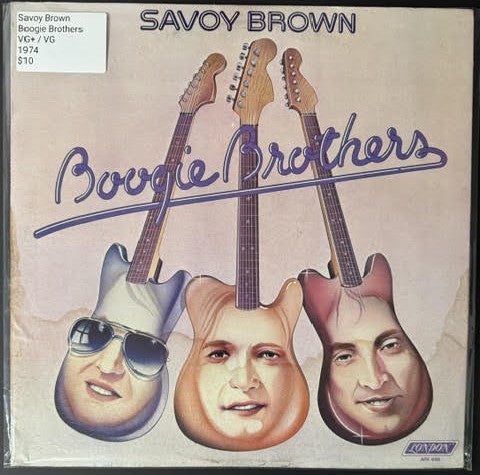 Savoy Brown – Boogie Brothers (Vinyl, 1974, London Records APS 638, Bestway Press)