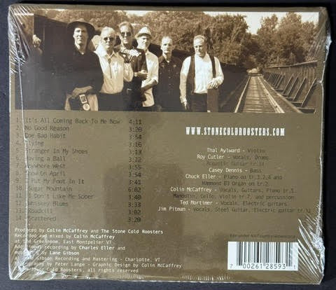 The Stone Cold Roosters – Anywhere West (CD, 2009, Self-Released)