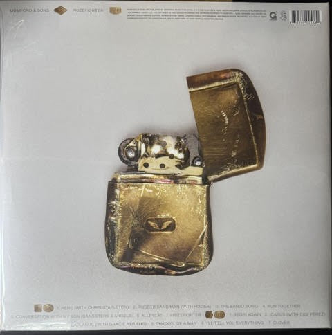 Mumford & Sons – Prizefighter (Vinyl, LP, Album, Limited Edition, Stereo, Begin Again White, 2026, Glassnote Music GLS-0411-01)