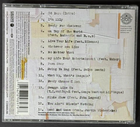 T.I. – Paper Trail (CD, 2008, Grand Hustle / Atlantic 512267-2, Enhanced)